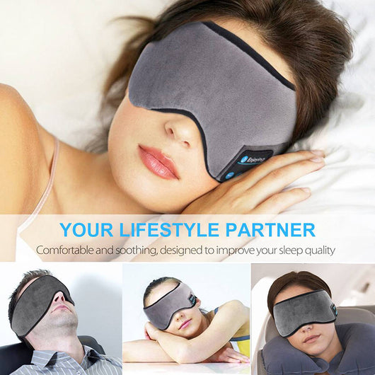Diadema Bluetooth con Máscara de Dormir y Altavoces Integrados
