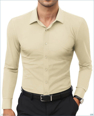 Camisa Social Blanca Elástica Talla Grande Hombre - Bestseller Amazon - Image 11