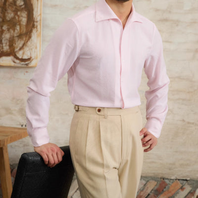 Camisa Retro a Rayas con Cuello Clásico y Mangas Largas - Image 15