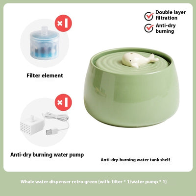 Fuente Automática de Agua Circulante para Gatos con Filtro Cerámico - Image 11