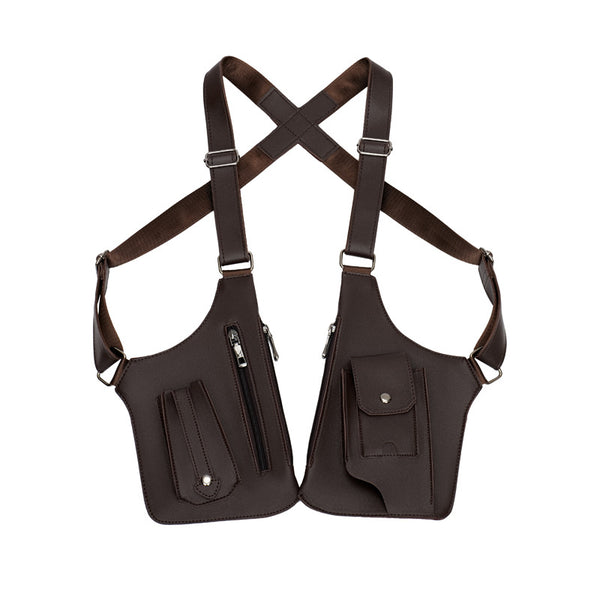 Bolso Bandolera Vintage Multifuncional con Correa Ajustable