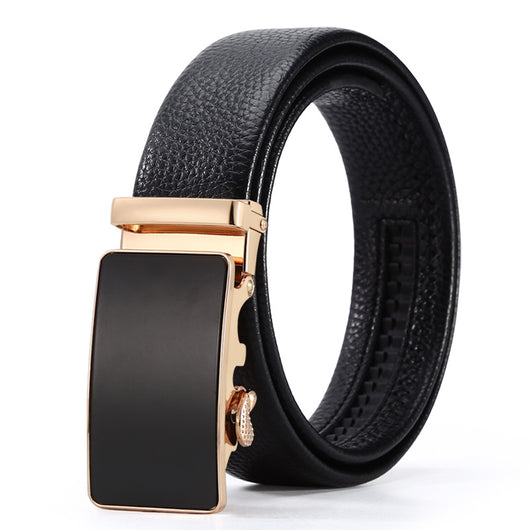 Cinturón de Cuero para Hombre con Hebilla Automática - Image 16