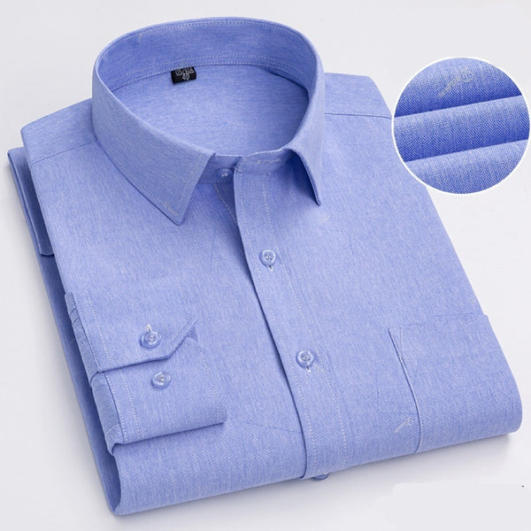 Camisa Casual de Cuadros Manga Larga para Hombre Adulto