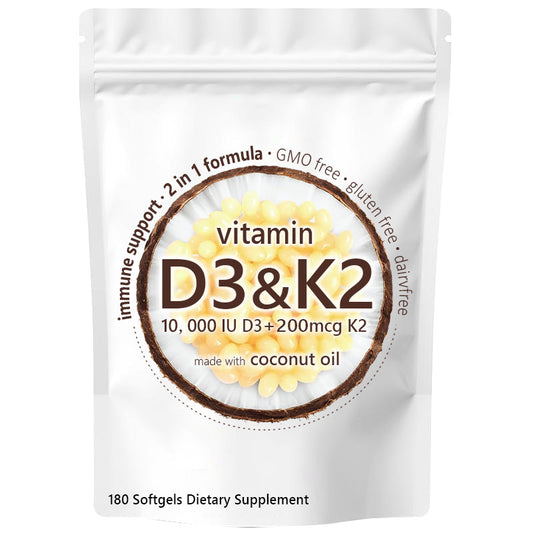 Cápsulas Blandas de Vitamina K2 - 180 Tabletas