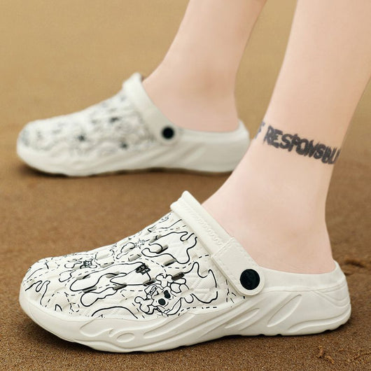 Sandalias Baotou Perforadas para Playa - Hombre y Mujer - Image 3