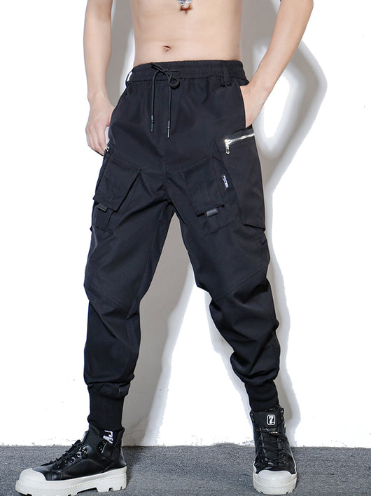 Pantalones Funcionales Deportivos Hombre con Bolsillos Múltiples - Image 10