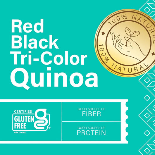 Tripack de Quinuas Karavansay – Negra, Roja y Tricolor - Tekeno