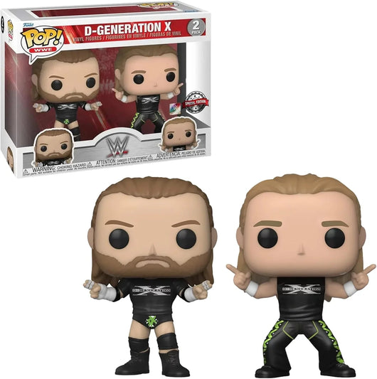 Funko Pop! WWE: D-Generation X - 2pk Vinyl Figure (Walmart Exclusive) - Tekeno