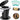 Upgraded Retractable Portable Toilet with Soft Cushioned Seat, 350LBS Foldable Camp Toilet for Adults & Kids, Compact Travel Toilet for Camping, Hiking, RV Travel, Road Trips - Tekeno