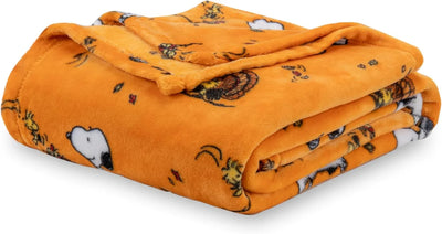 Cobija de felpa Peanuts Velvet Loft Snoopy 140 x 178 cm – Diseño The Flying Ace, oficial y ultra suave - Tekeno