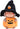 Clothes Fit for LABUBU Doll, Fashion Doll Clothes Outfit Set Cute Theme Designer Toys Dress Accessories for Collector Fans Display (Little Pumpkin) - Tekeno