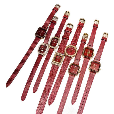 Reloj Elegante Alloy Ankela Rojo para Mujer - Image 5