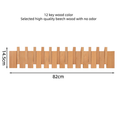 Perchero de Madera Maciza sin Taladro para Pared - Gancho Minimalista para Hogar - Image 13