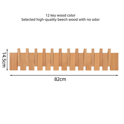 Perchero de Madera Maciza sin Taladro para Pared - Gancho Minimalista para Hogar - Image 13