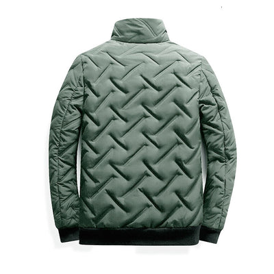 Abrigo Corto para Hombre Otoño Invierno - Cuello Alto Ligero - Image 11