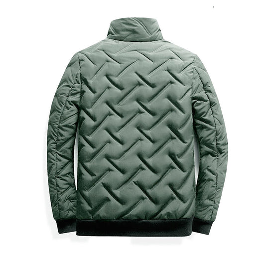 Abrigo Corto para Hombre Otoño Invierno - Cuello Alto Ligero - Image 11