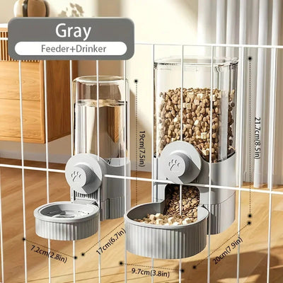 Comedero Automático Colgante para Mascotas 1.2L - Dispensador de Alimento para Perros, Gatos y Conejos - Image 7