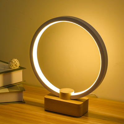 Lámpara Nocturna LED de Madera Maciza Inteligente - Image 6
