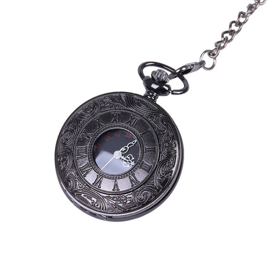 Reloj de Bolsillo Clásico con Grabado de Encaje Romano - Image 13