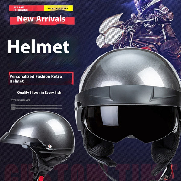 Sistema de Sujeción de Casco Motorcycle American Cruise con Arnés de Seguridad