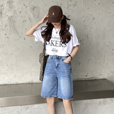 Shorts Vaqueros de Cintura Alta para Mujer - Image 11