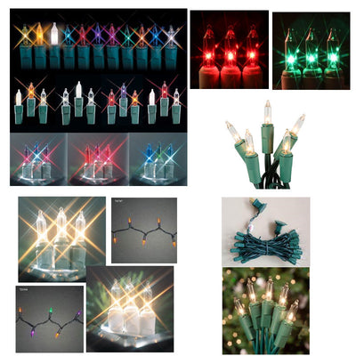 Cadena de Luces Navideñas 110V con Filamento Tradicional Tungsteno - Image 12