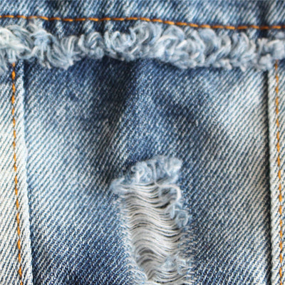 Ropa para Mascotas Denim con Flecos Rotos - Image 9