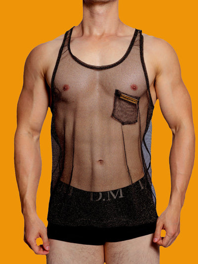 Musculosa Hombre Malla Poliéster Transpirable Diseño Moderno - Image 16