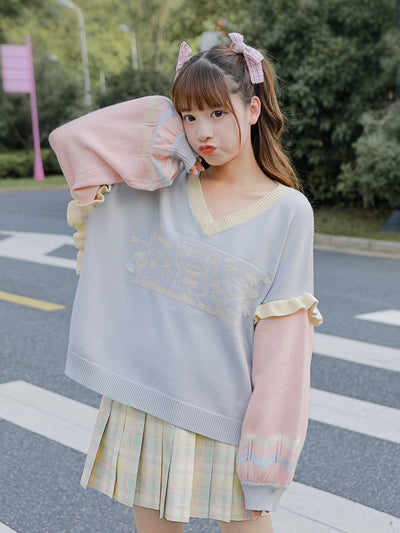 Suéter Japonés Adorable de Cuello Alto - Image 9