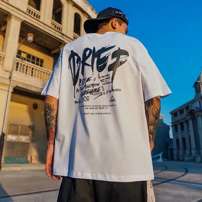 Camiseta Hombre Manga Corta Letras Graffiti Street - Image 5