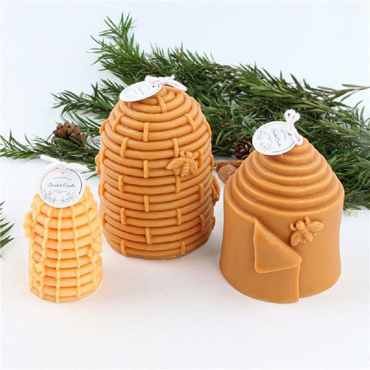 Molde de Silicona con Diseño Panal 3D para Velas - Image 3