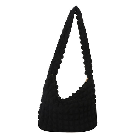 Bolsa Axilar Plisada Clouds - Estilo Occidental Minimalista y Trendy - Image 7
