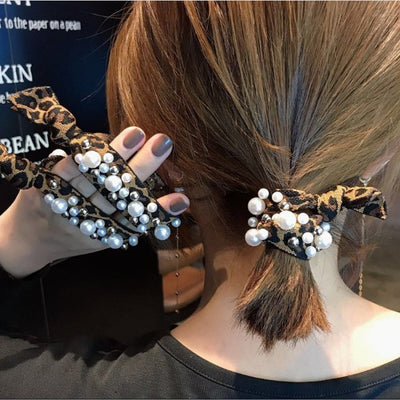 Cuerda para el Cabello Estampado Leopardo - Image 6