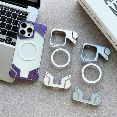 Funda Magnética Metálica sin Marco para iPhone 15 - Protección Premium - Image 21