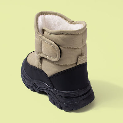 Botas Cálidas Aisladas para Niños con Suela Gruesa y Caña Alta - Image 4