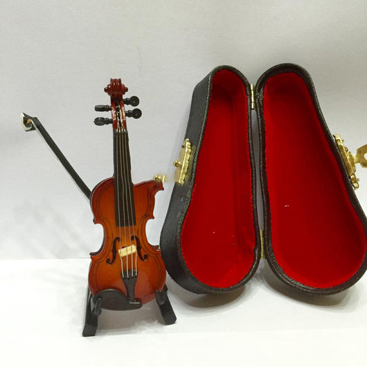 Violín en Miniatura - Ornamento Decorativo y Accesorio Fotográfico - Image 9