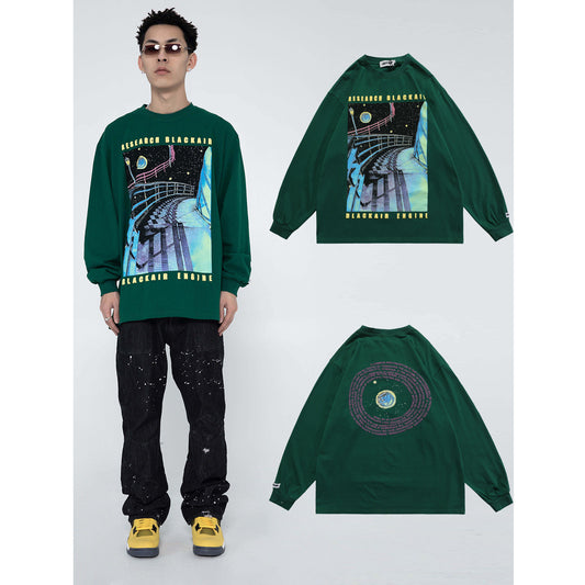 Playera Urbana con Estampado en Relieve - Diseño Callejero Único