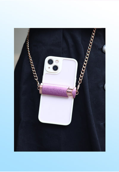 Cadena Metálica para Teléfono con Soporte Trasero - Image 13