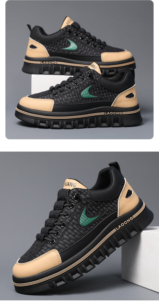 Zapatos Casuales Deportivos para Hombre con Suela Gruesa y Estilo Moderno - Image 14