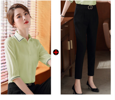 Blusa Corta de Gasa con Moño para Verano - Image 12