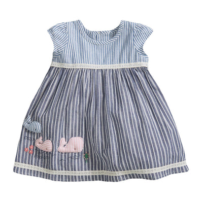 Vestido Tejido sin Mangas para Niñas - Image 7