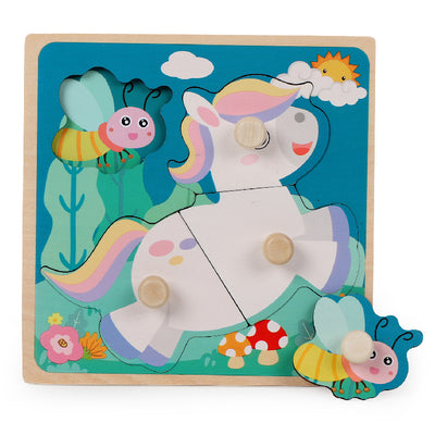 Tablero de Motricidad Fina con Clavijas de Madera para Niños - Image 26