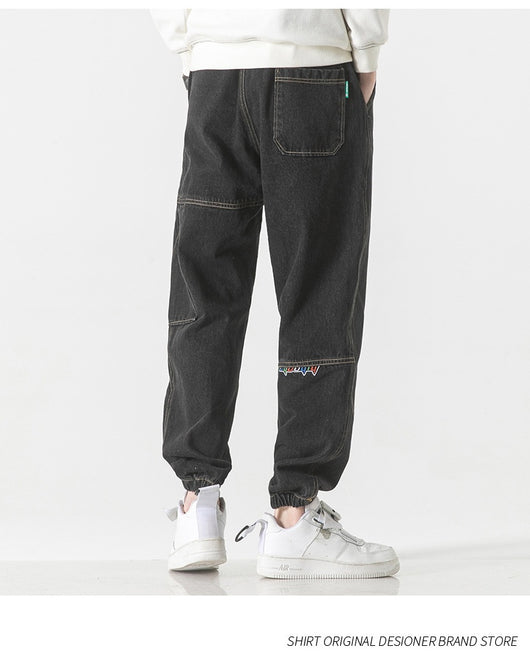 Pantalones Hombre Corte Relajado Ajuste Cónico - Image 18