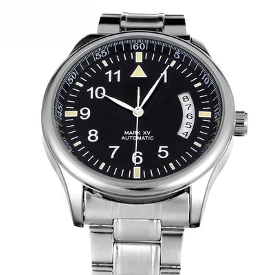 Reloj Mecánico Automático para Hombre con Correa de Acero Hueca - Image 8