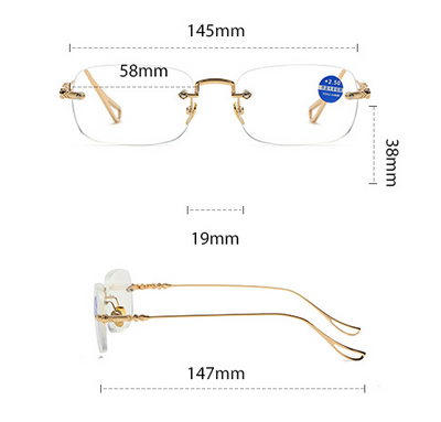 Gafas de Lectura sin Marco con Filtro Luz Azul y Visión HD - Image 14