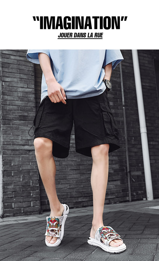 Sandalias y Pantuflas Deportivas para Hombre con Suela Gruesa - Image 9