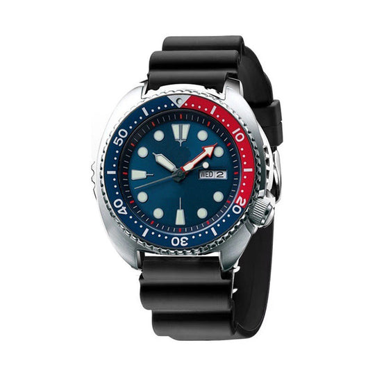 Reloj de Acero Bicolor con Banda Rotativa y Movimiento de Cuarzo - Image 16