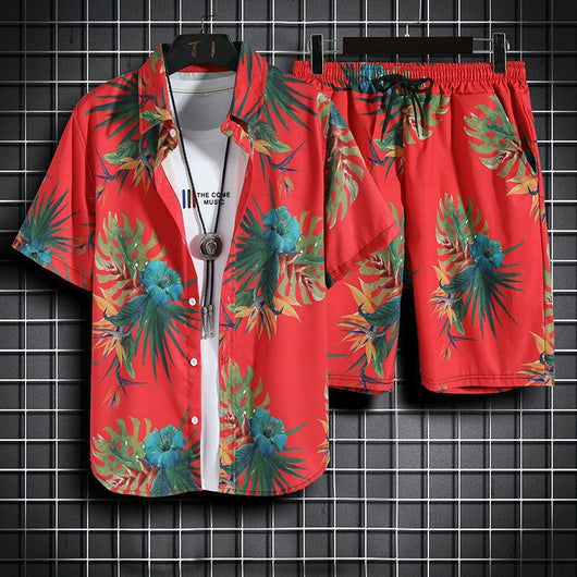 Conjunto de Camisa y Shorts Casuales para Hombre - Image 12