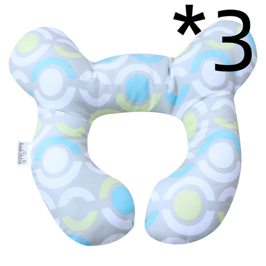 Almohada de Viaje Protectora para Bebé - Soporte en Forma de U para Auto - Image 42