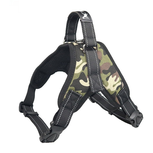 Blue and black mesh dog harness with adjustable straps, a D-ring for leash attachment, and a quick-release buckle. - Image 7